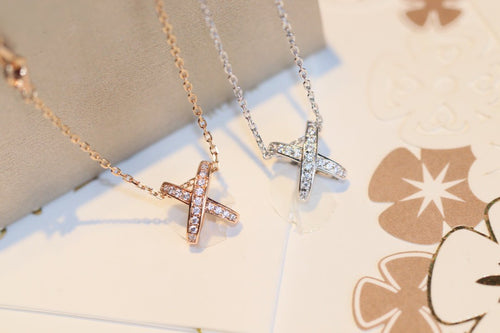 [Loran]JEUX DE DIAMOND NECKLACE