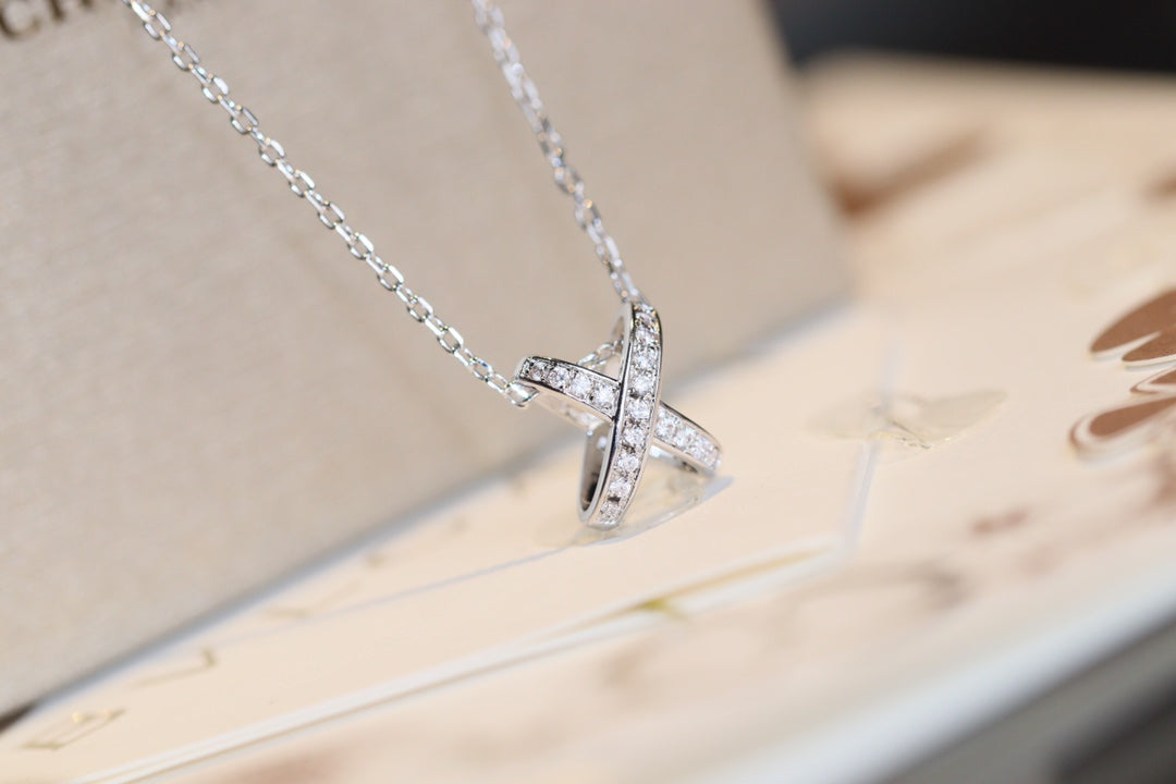 [Loran]JEUX DE DIAMOND NECKLACE