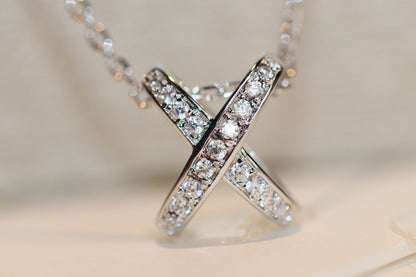 [Loran]JEUX DE DIAMOND NECKLACE