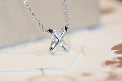 [Loran]JEUX DE DIAMOND NECKLACE