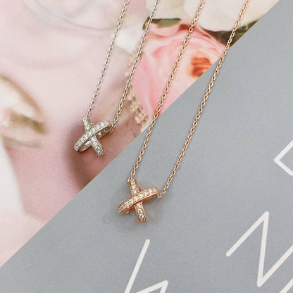 [Loran]JEUX DE DIAMOND NECKLACE