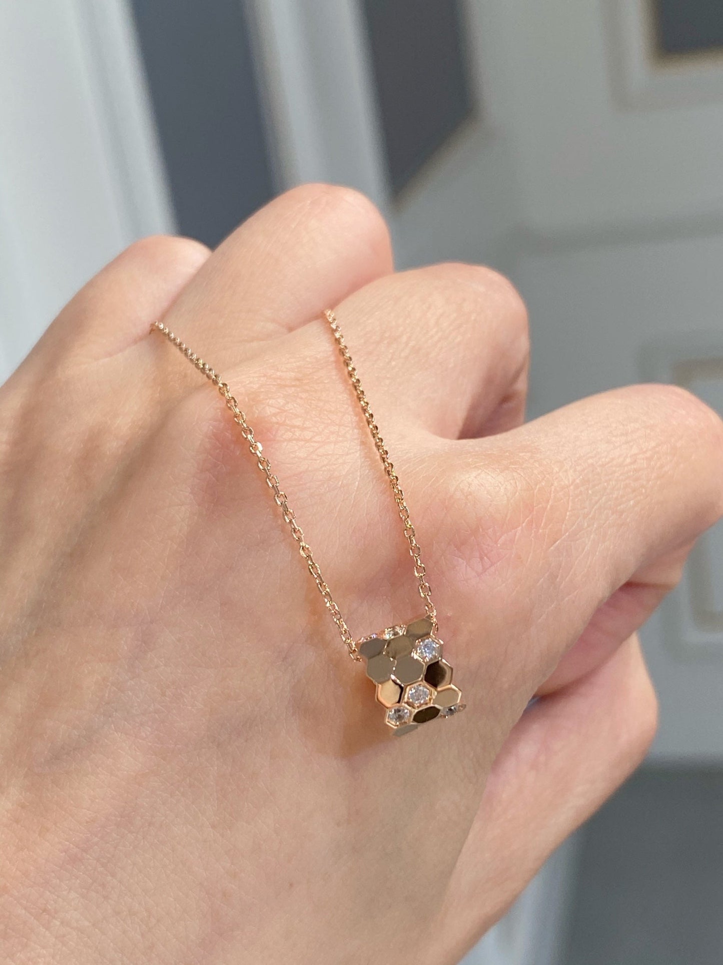 [Loran]BEE LOVE DIAMOND NECKLACE