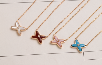 [Loran]JEUX DE NECKLACE 1 DIAMOND