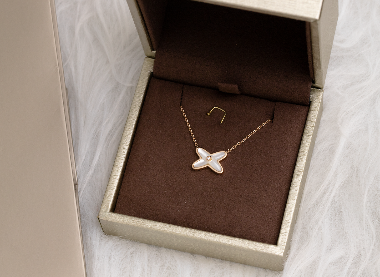 [Loran]JEUX DE NECKLACE 1 DIAMOND