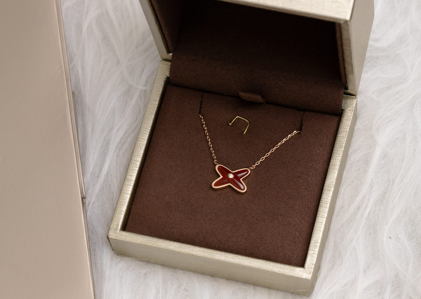 [Loran]JEUX DE NECKLACE 1 DIAMOND