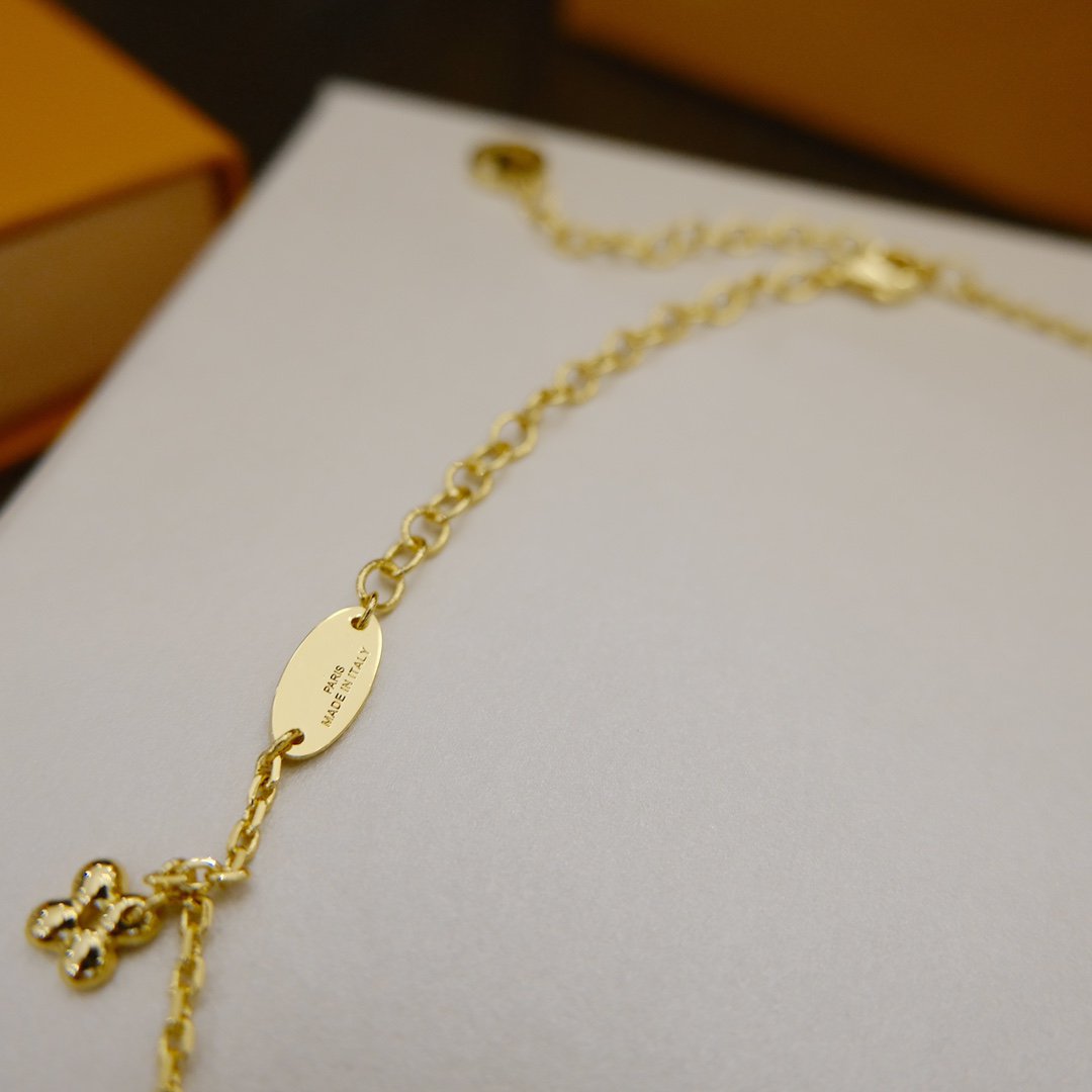 [Loran]BLOOMING SUPPLE NECKLACE BRASS