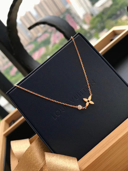 [Loran]BLOSSOM PENDANT ROSE GOLD AND DIAMOND