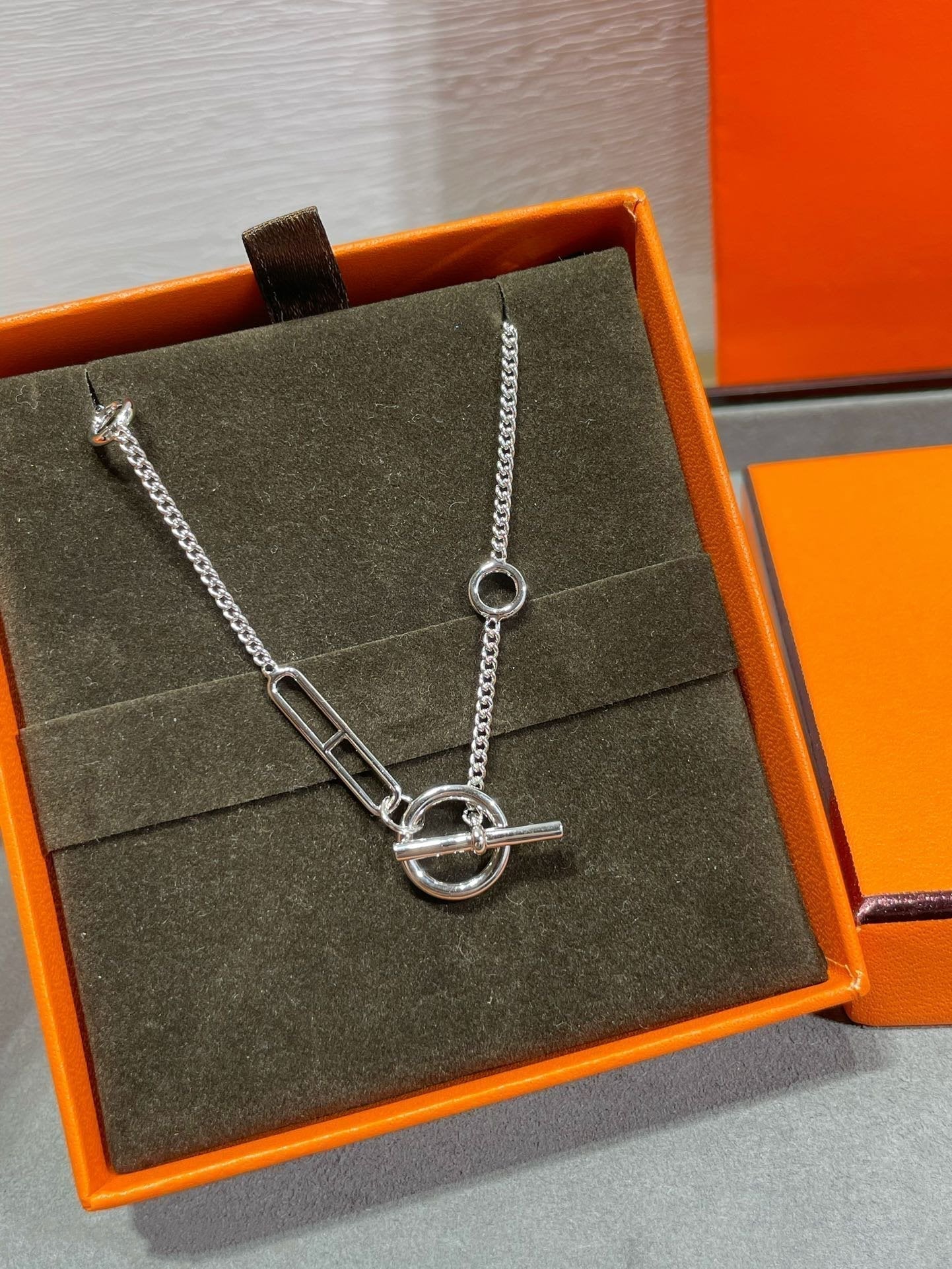 [Loran]HM STERLING CHAINE D'ANCRE HEART