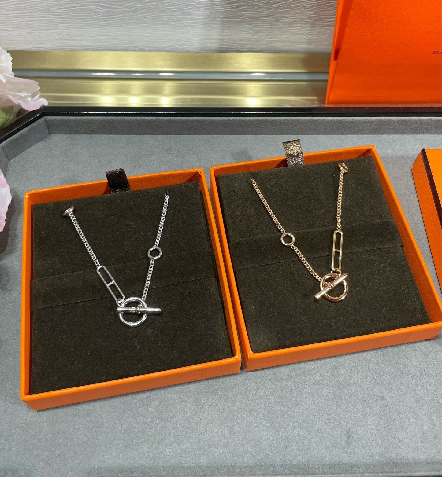 [Loran]HM STERLING CHAINE D'ANCRE HEART