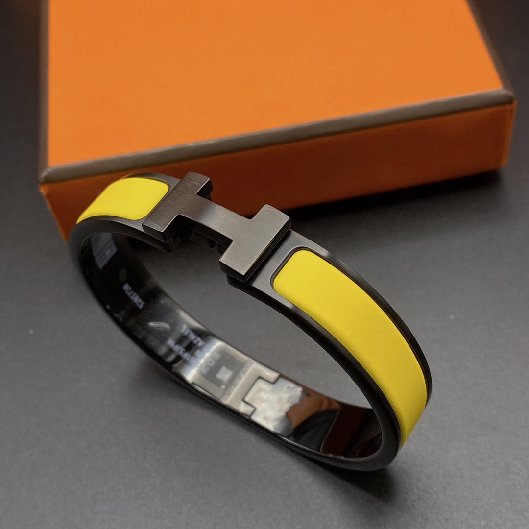 [Loran]CLIC HM SO BLACK YELLOW BRACELET