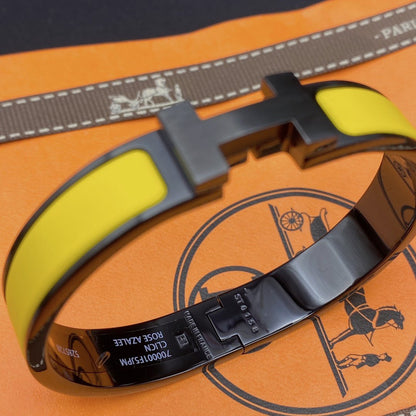 [Loran]CLIC HM SO BLACK YELLOW BRACELET