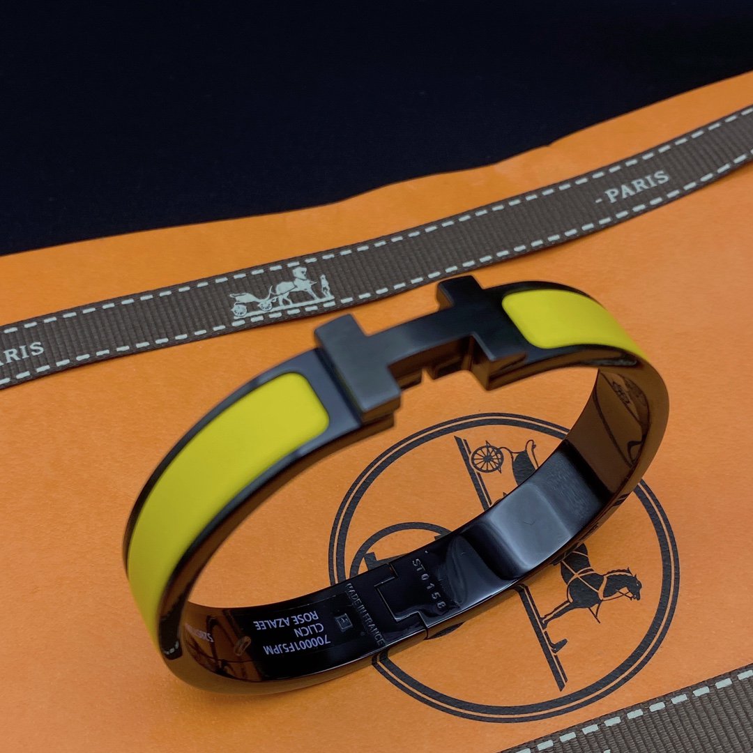 [Loran]CLIC HM SO BLACK YELLOW BRACELET