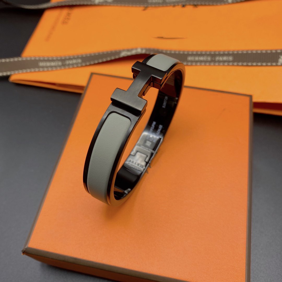 [Loran]CLIC HM SO BLACK GREY BRACELET