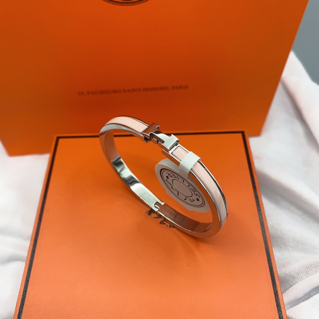 [Loran]CLASSIC HM CLIC  PINK 8MM ENAMEL BRACELET