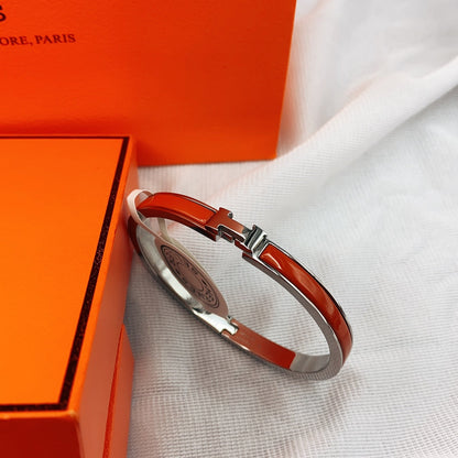 [Loran]CLASSIC HM CLIC RED 8MM ENAMEL BRACELET