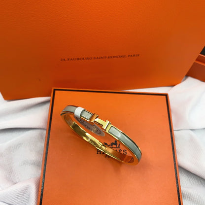 [Loran]CLASSIC HM CLIC GREEN 8MM ENAMEL BRACELET
