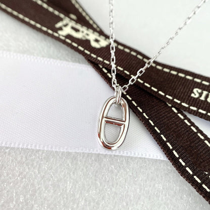 [Loran]HM PIG NOSE NECKLACE