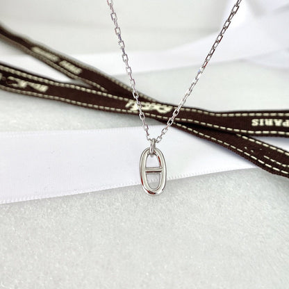 [Loran]HM PIG NOSE NECKLACE