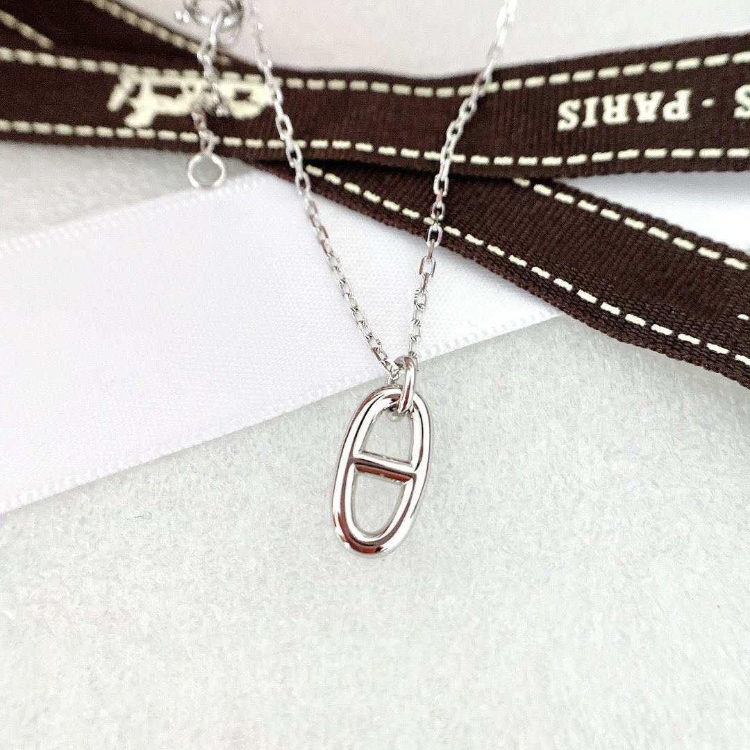 [Loran]HM PIG NOSE NECKLACE