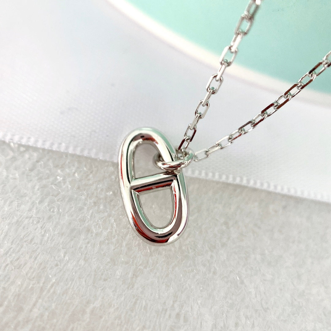 [Loran]HM PIG NOSE NECKLACE