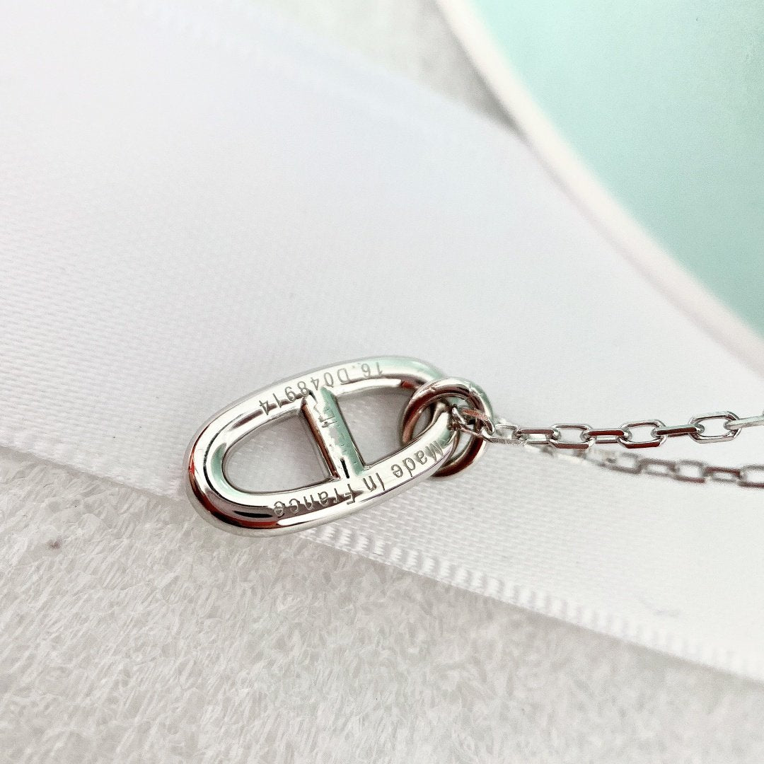 [Loran]HM PIG NOSE NECKLACE
