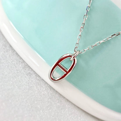 [Loran]HM PIG NOSE NECKLACE