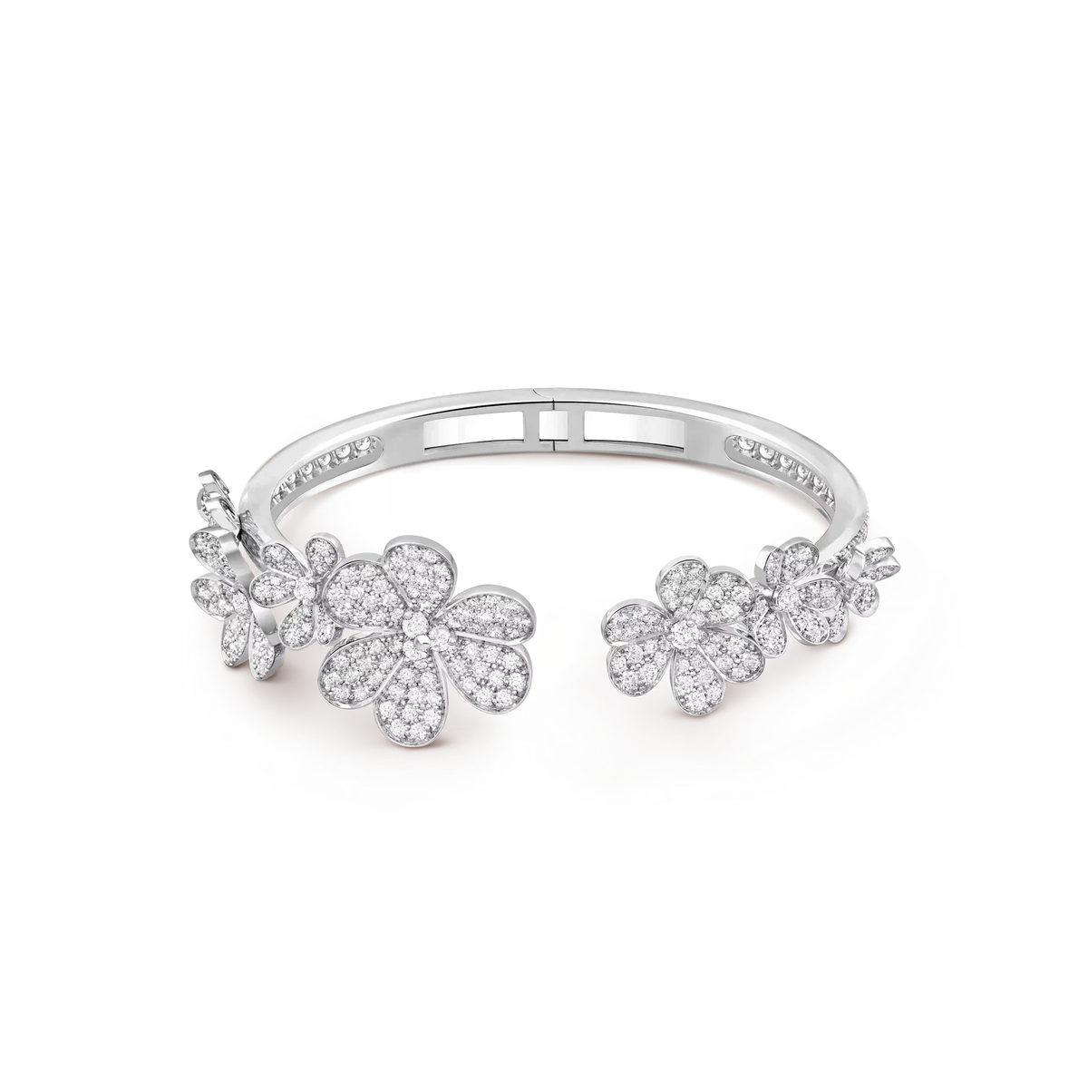 [Loran]LUMINOUS BLOSSOM OPEN BANGLE