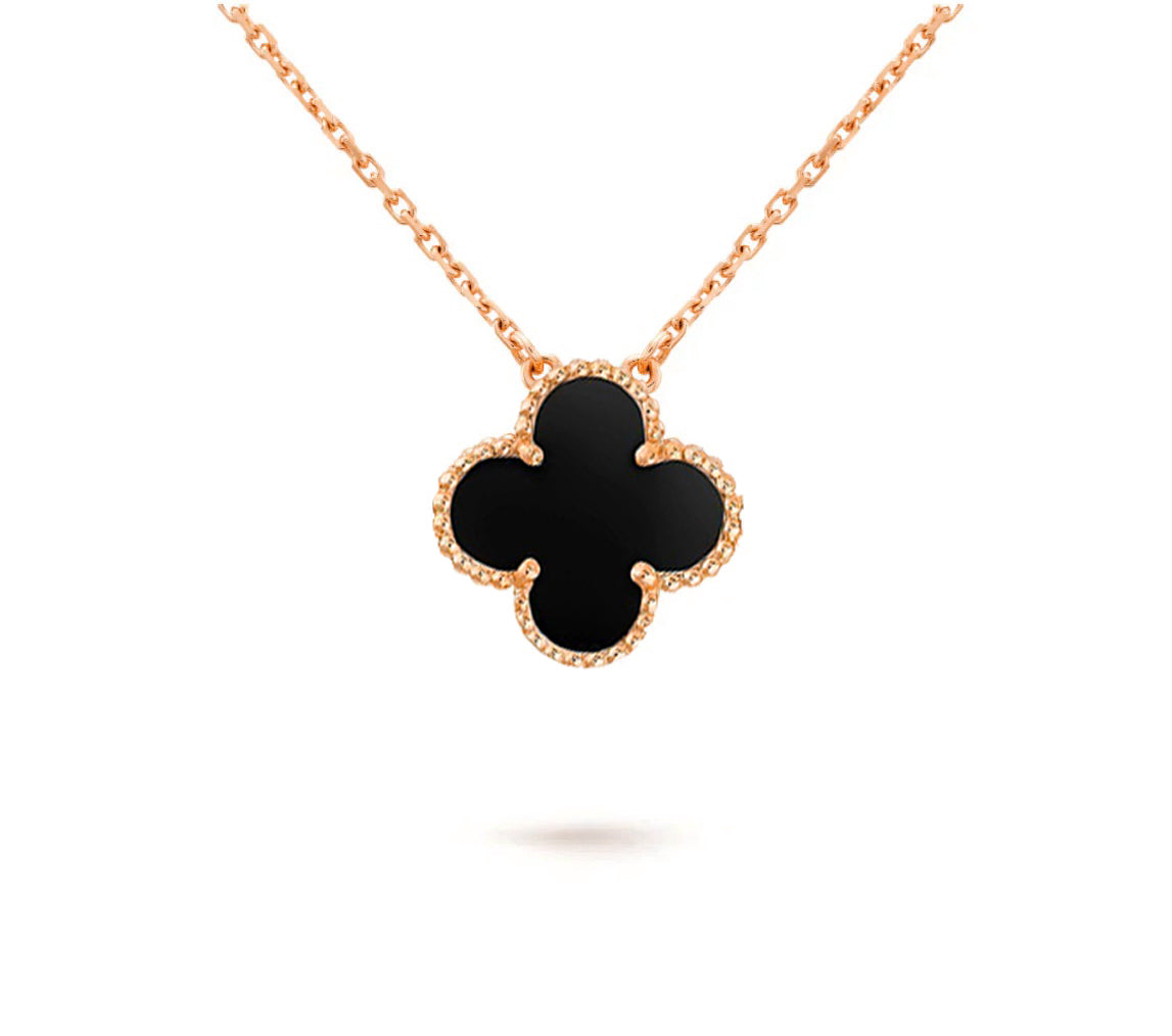 [Loran]15MM CLOVER FLOWER PENDANT NECKLACE COLLECTION