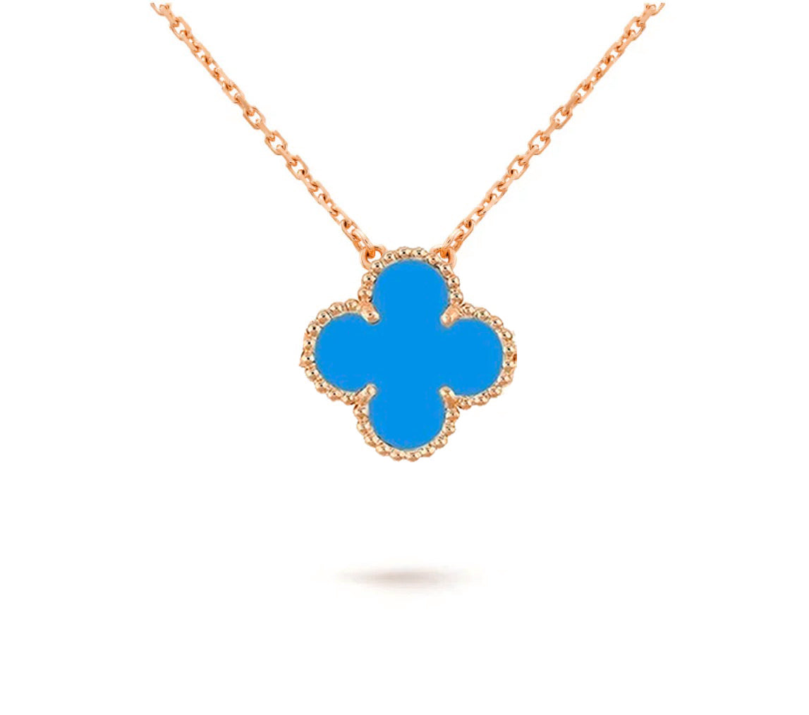 [Loran]15MM CLOVER FLOWER PENDANT NECKLACE COLLECTION