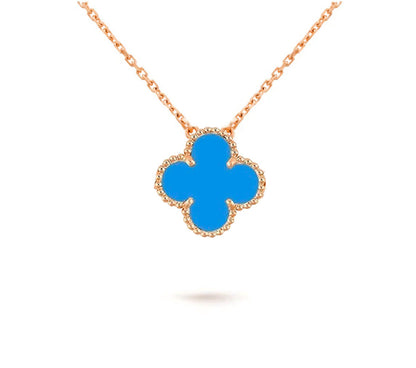 [Loran]15MM CLOVER FLOWER PENDANT NECKLACE COLLECTION