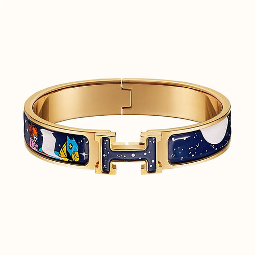 [Loran]H STAR AND MOON BRACELET 12MM