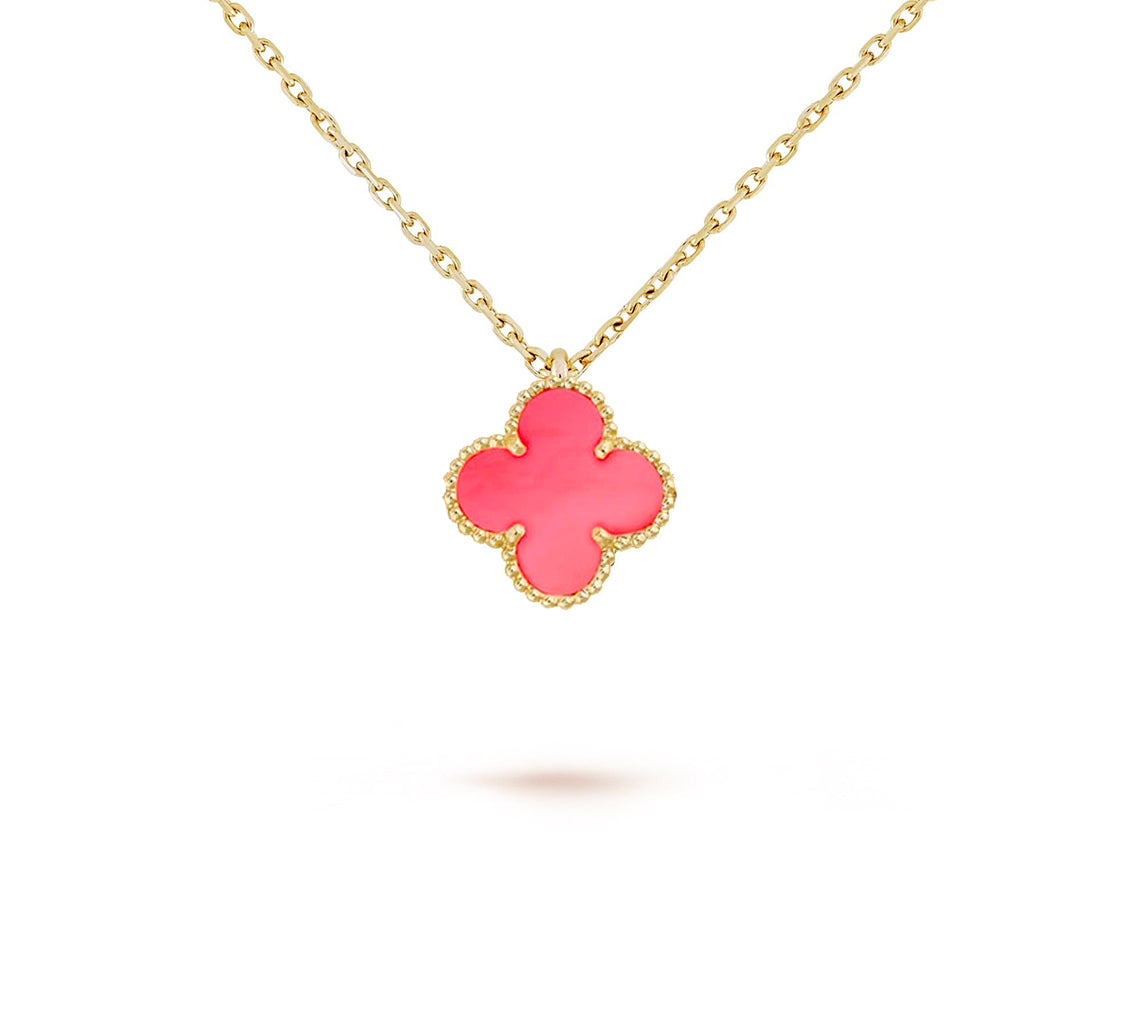 [Loran]9.5MM MINI CLOVER PENDANT NECKLACE COLLECTION