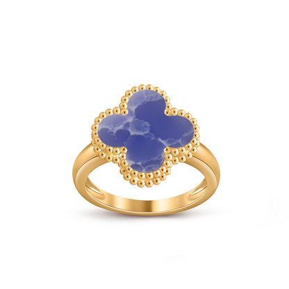 [Loran]LUCKY CLOVER VINTAGE GOLD RING COLLECTION