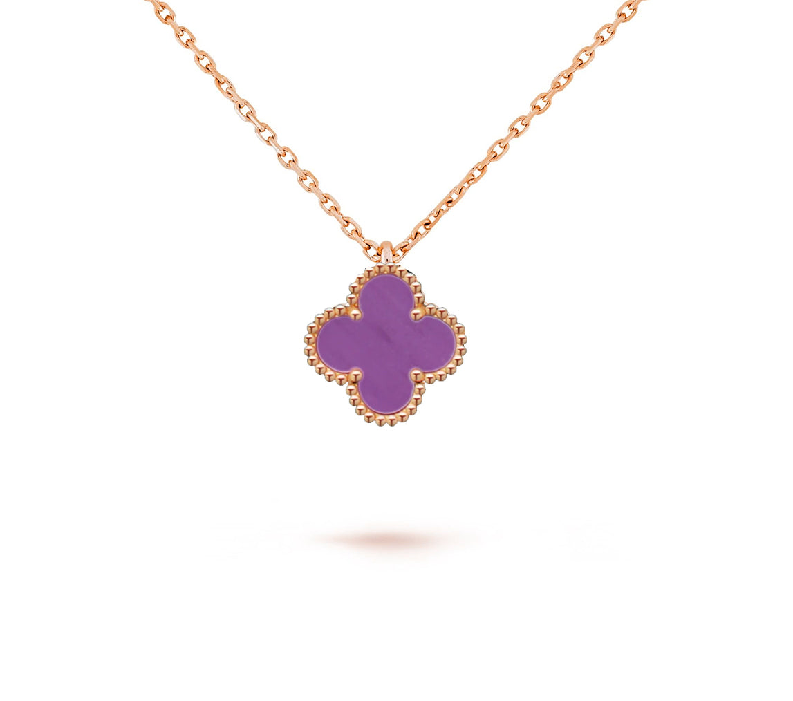 [Loran]9.5MM MINI CLOVER PENDANT NECKLACE COLLECTION