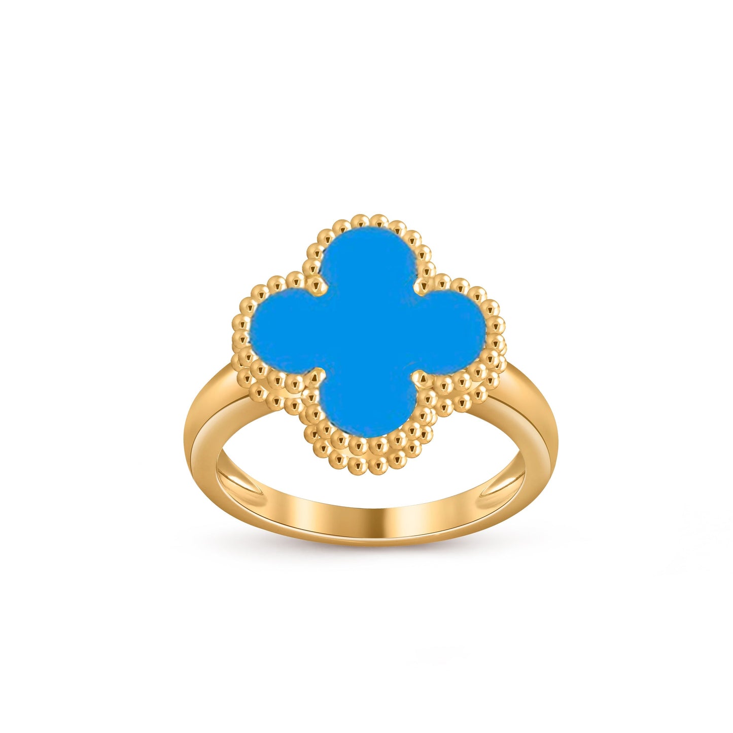 [Loran]LUCKY CLOVER VINTAGE GOLD RING COLLECTION