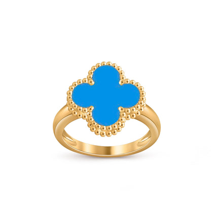 [Loran]LUCKY CLOVER VINTAGE GOLD RING COLLECTION