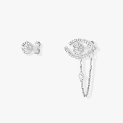 [Loran]LUCKY EYE DIAMOND EARRINGS