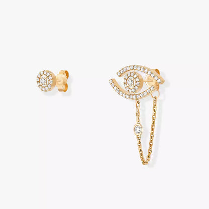 [Loran]LUCKY EYE DIAMOND EARRINGS