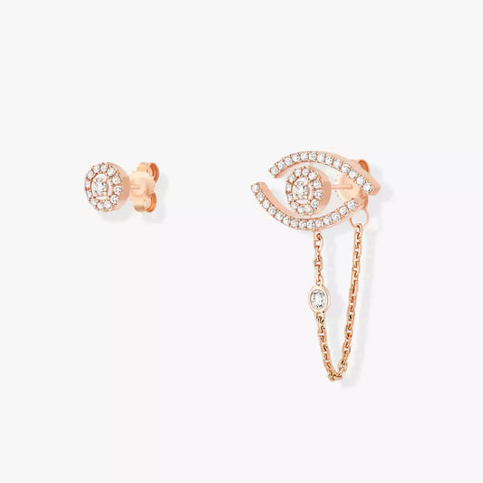 [Loran]LUCKY EYE DIAMOND EARRINGS