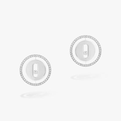 [Loran]LUCKY MOVE DIAMOND EARRINGS