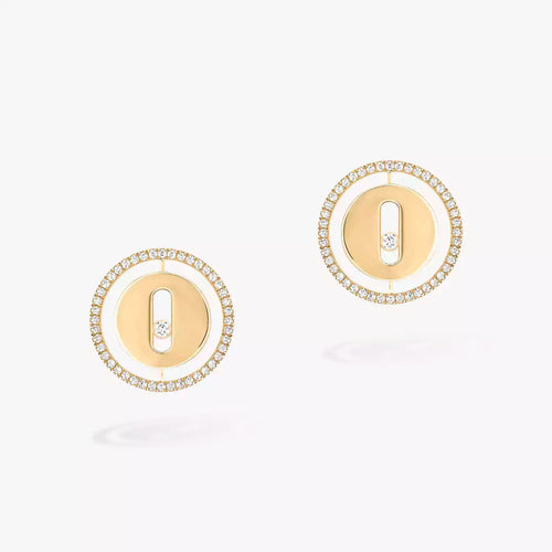[Loran]LUCKY MOVE DIAMOND EARRINGS