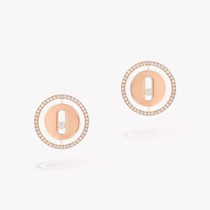 [Loran]LUCKY MOVE DIAMOND EARRINGS
