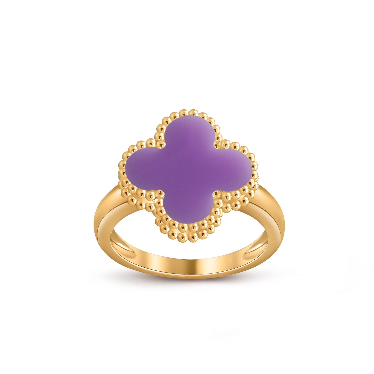 [Loran]LUCKY CLOVER VINTAGE GOLD RING COLLECTION