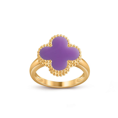 [Loran]LUCKY CLOVER VINTAGE GOLD RING COLLECTION