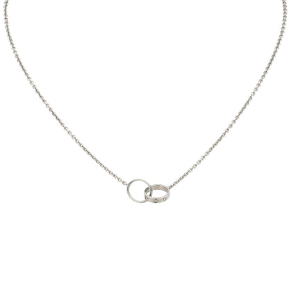 [Loran]LOVE DOUBLE-RING PENDANT NECKLACE