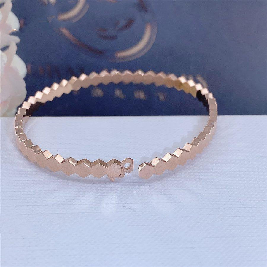 [Loran]BEE LOVE ROSE GOLD BRACELET