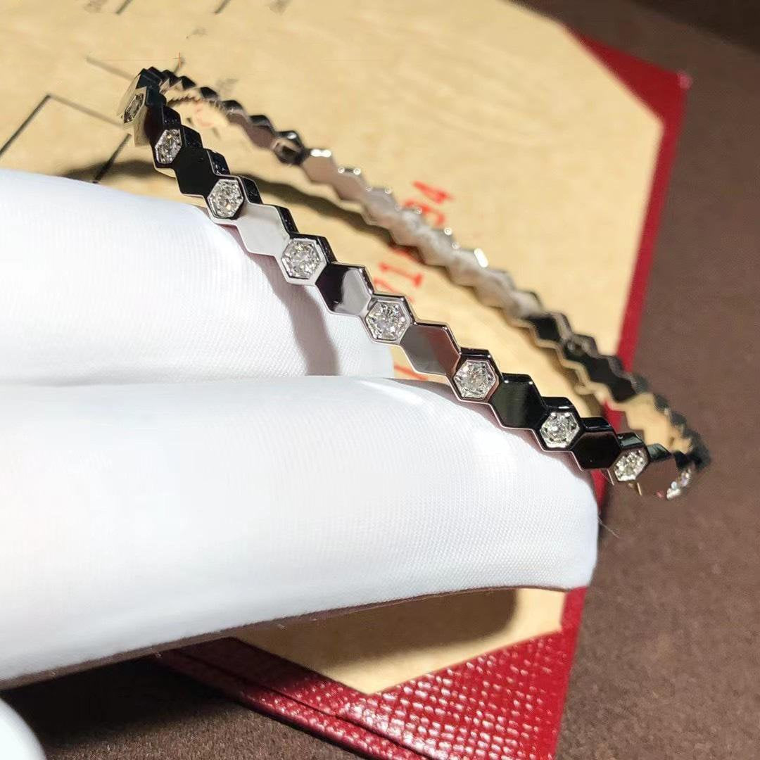 [Loran]BEE LOVE SILVER DIAMOND BRACELET