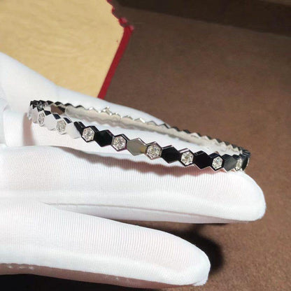 [Loran]BEE LOVE SILVER DIAMOND BRACELET