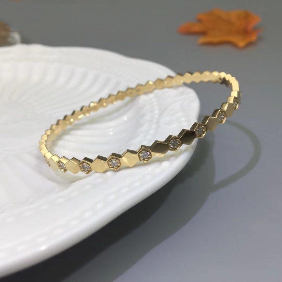 [Loran]BEE LOVE GOLD DIAMOND BRACELET
