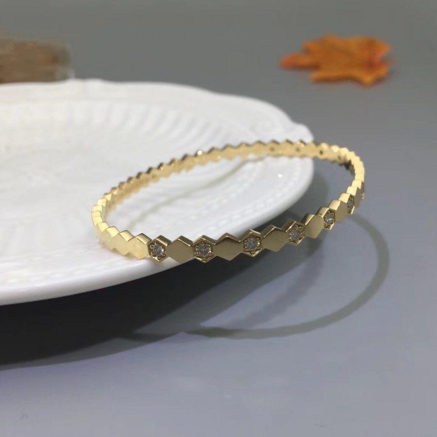[Loran]BEE LOVE GOLD DIAMOND BRACELET